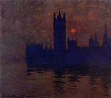 Houses of Parliament Sunset 2 by Claude Monet